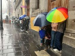 ¿En qué alcaldías de la CDMX se esperan lluvias durante el Grito de Independencia?